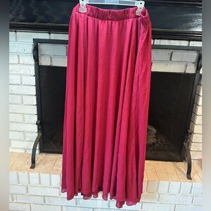Torrid size 3 chiffon maxi skirt